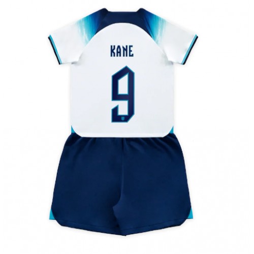 England Harry Kane #9 Hjemmedraktsett Barn VM 2022 Kortermet (+ Korte bukser) England Harry Kane #9 Hjemmedraktsett Barn VM 2022 Kortermet (+ Korte bukser)